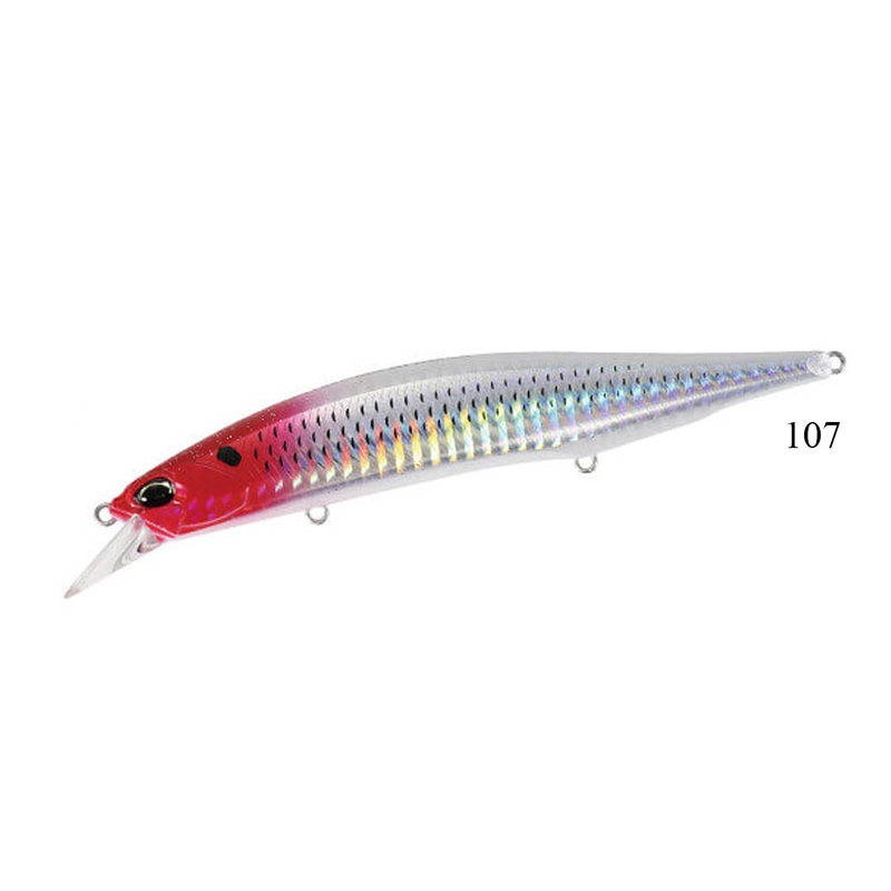 DUO Realis Jerkbait 120 SW Red Heads