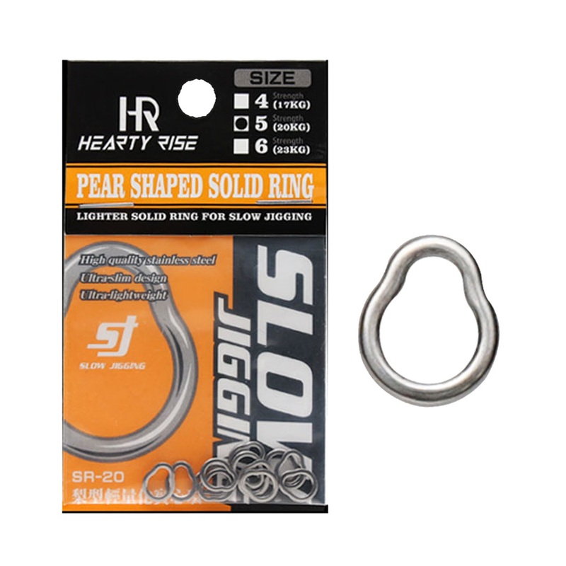 Hearty Rise Pear Shaped Solid Ring