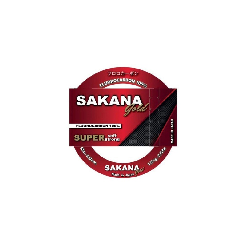 Sakana Gold Fluorocarbon Leader