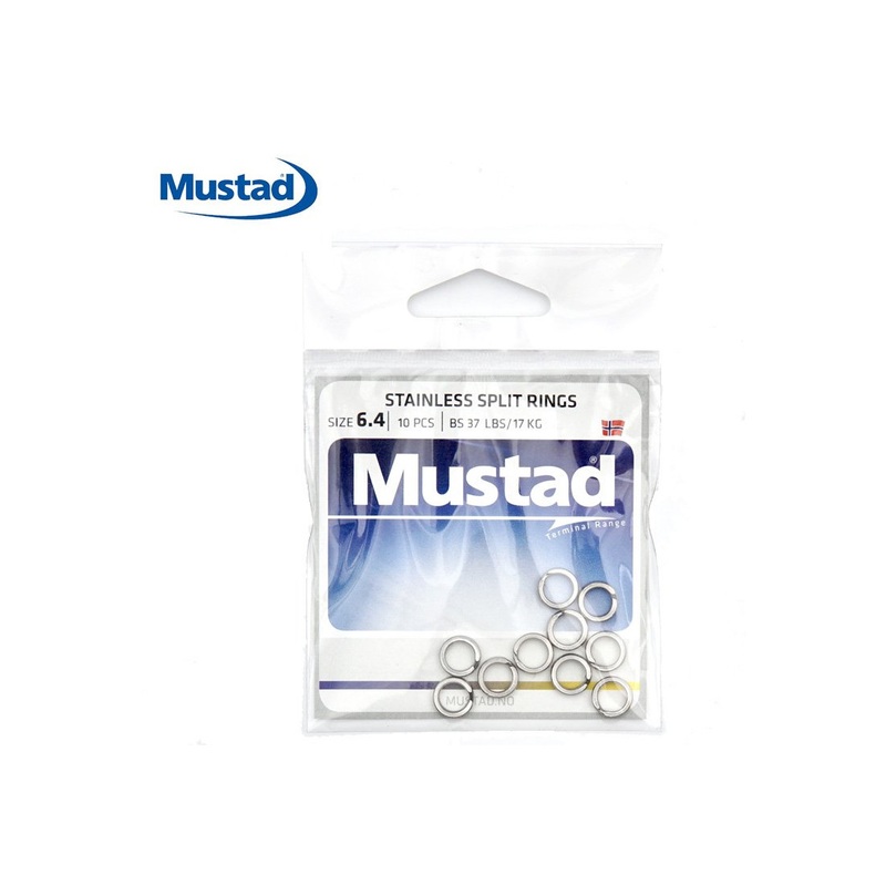 Mustad Stainless Split Ring