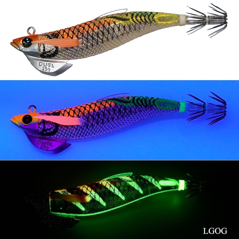 DUEL EZ-Q Finplus TR Rattle Squid Jig