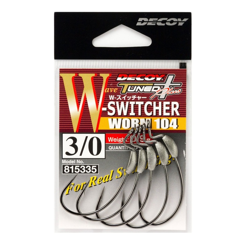 Decoy W-Switcher Worm 104 Hooks