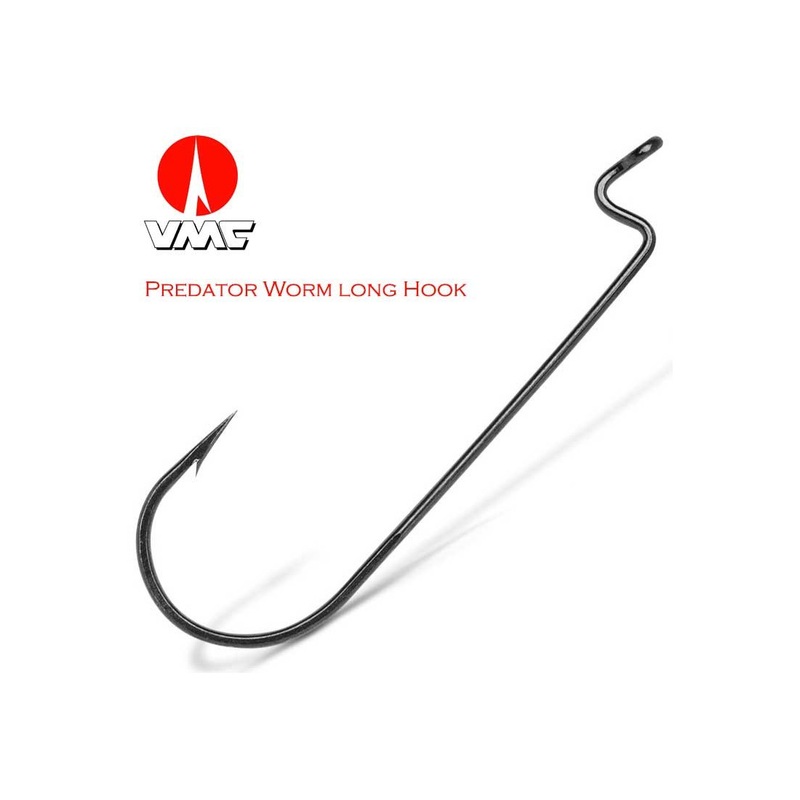 VMC Predator Worm Long Hook