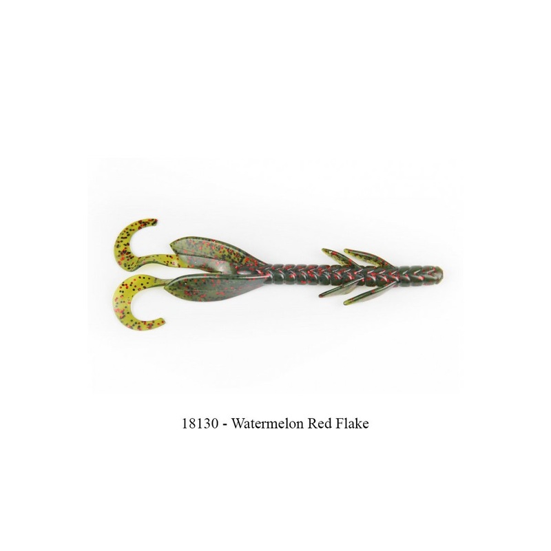 X Zone Muscle Back Hawg Hunter 6" Silicone Lures