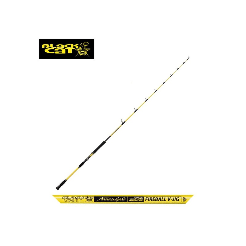 Black Cat Freestyle Fireball V-Jig