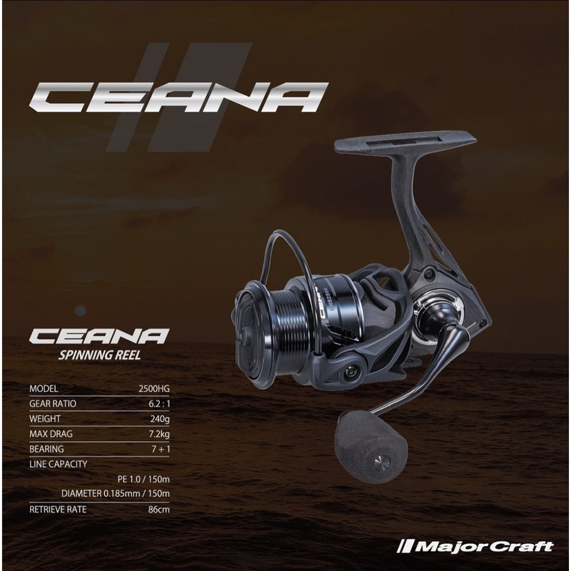 Major Craft Ceana Reel
