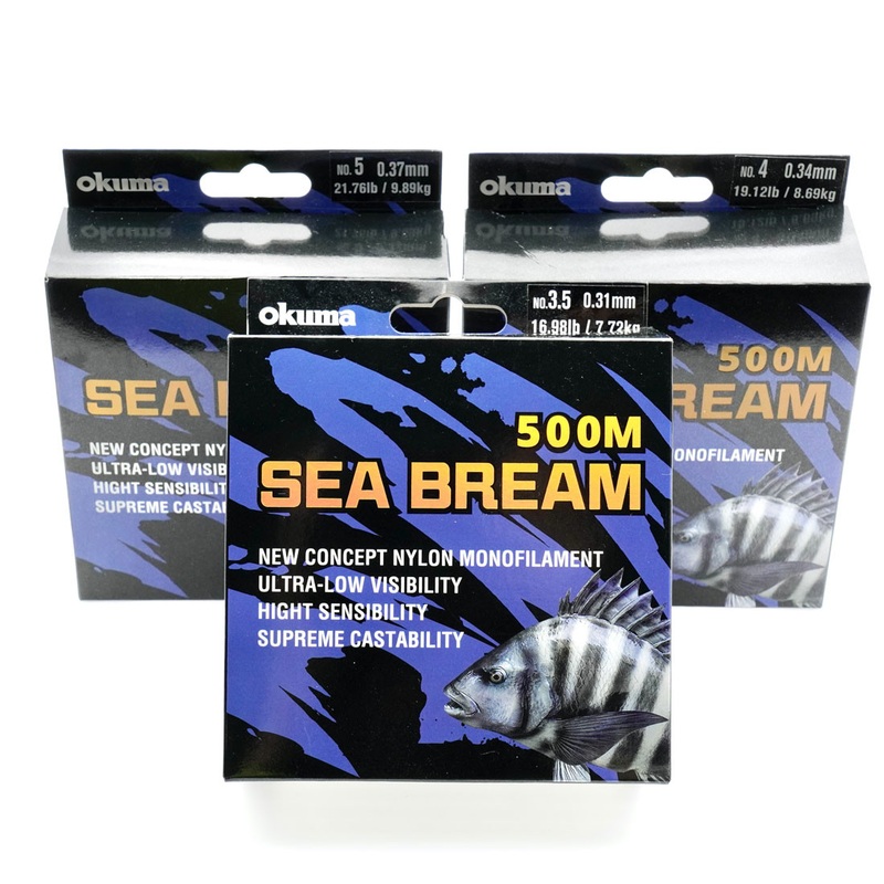 Okuma Sea Bream 500 m Monofilament Line