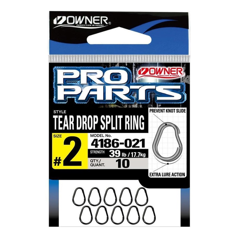 Owner Pro Parts Tear Drop Split Ring