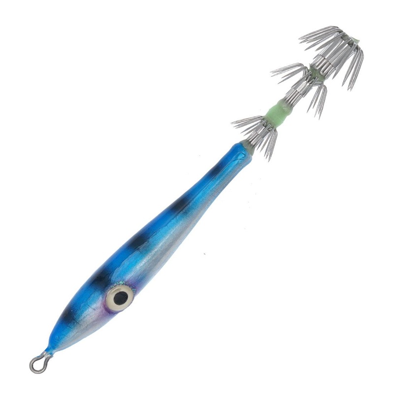 Technofish Fluo 3D Short fin Tail Squid Jig