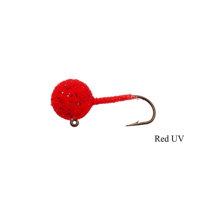 Hand Painted Nerd Fishing Round Jig Heads