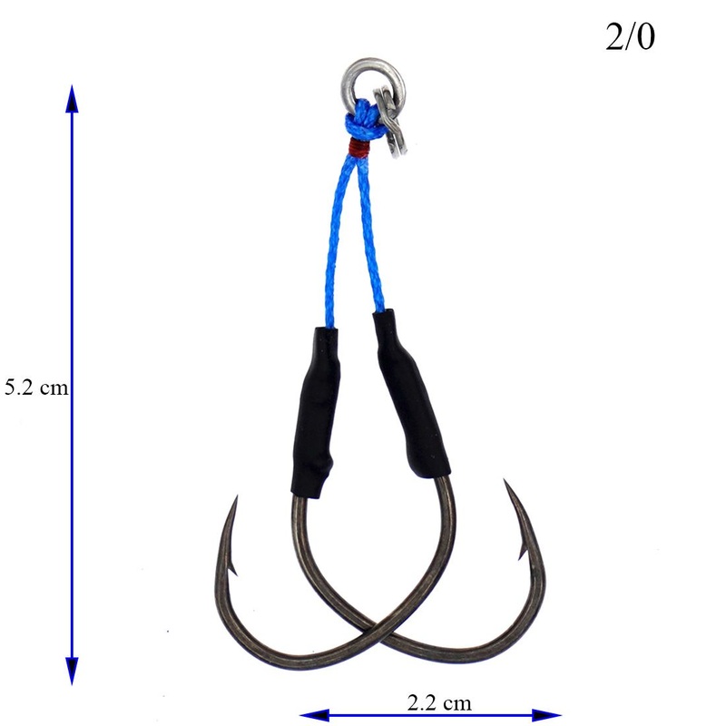 Major Craft Gekisasu Wire Rear Assist Hooks