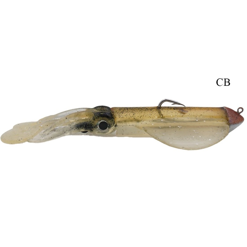 Almas de Vinilo Silicone Calamar Curly with Jig Head 50 gr