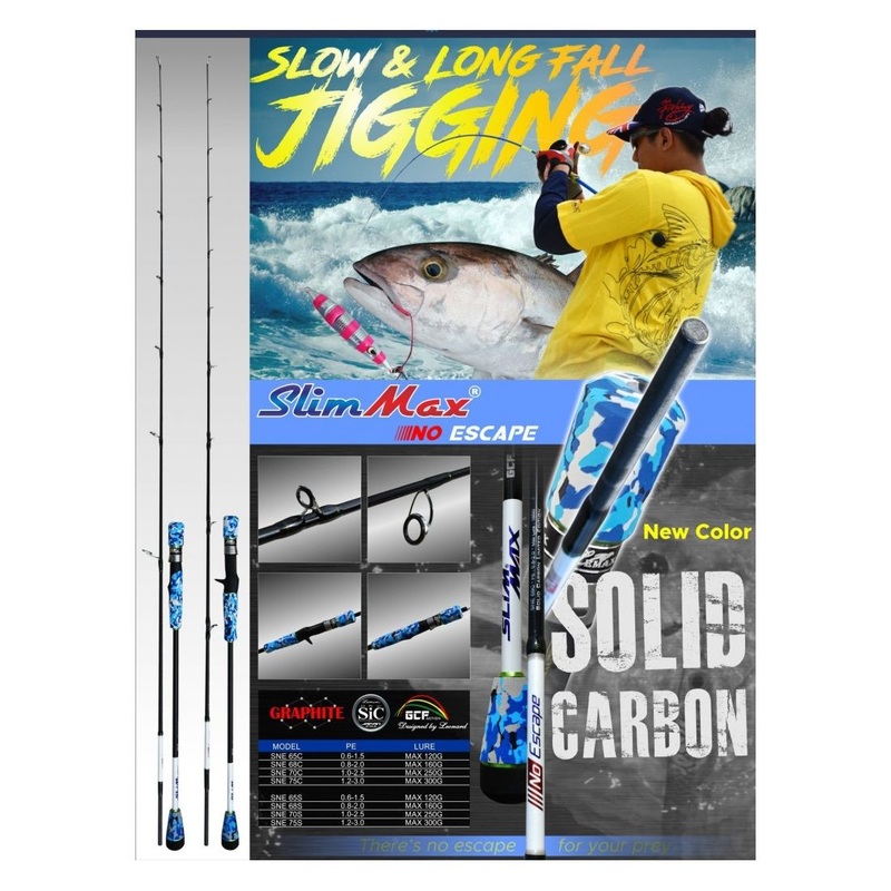Lemax Slim Max No Escape Slow & Long Fall Jigging Rod