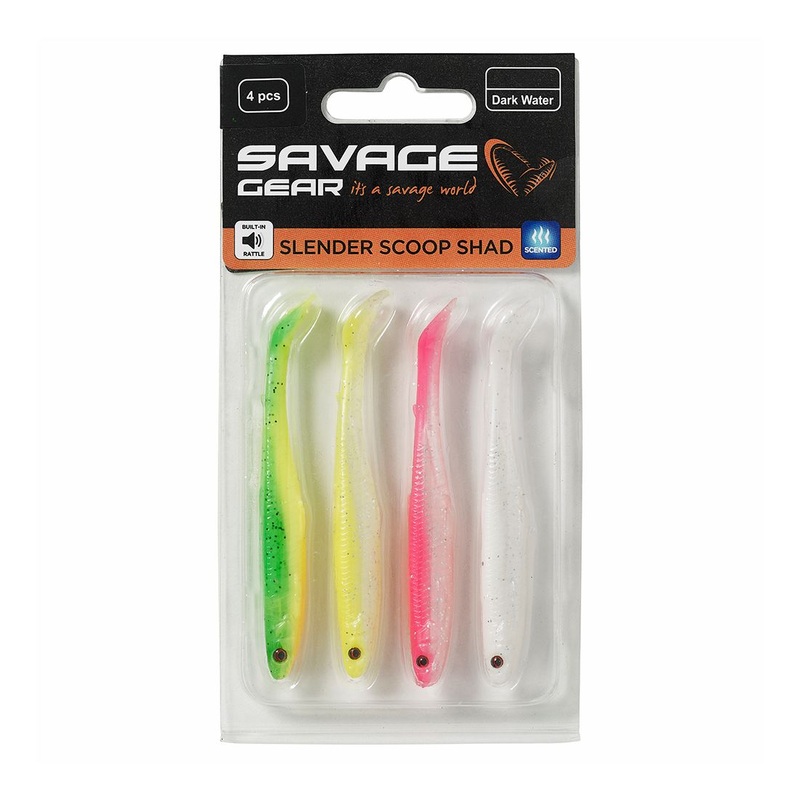 Savage Gear Slender Scoop Shad Mix