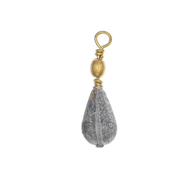 Tear Drop Sinkers with Swivel