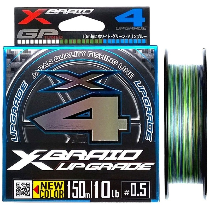 YGK X Braid Upgrade x4 Multicolored