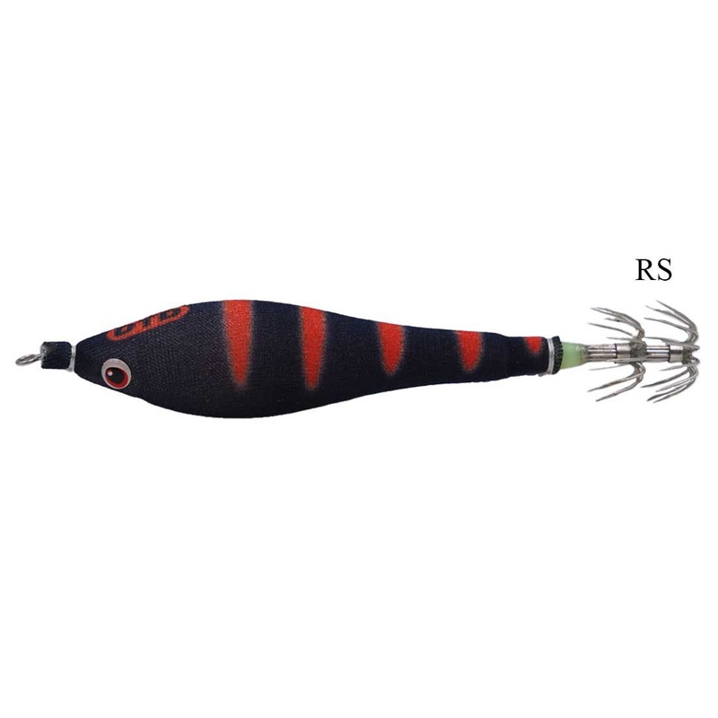 DTD Soft Black Diablo Squid Jigs