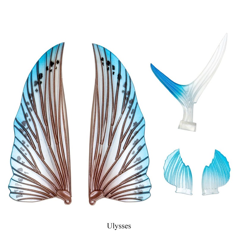 Nomad Design Slipstream 140 & 200 Flying Fish Wing Pack