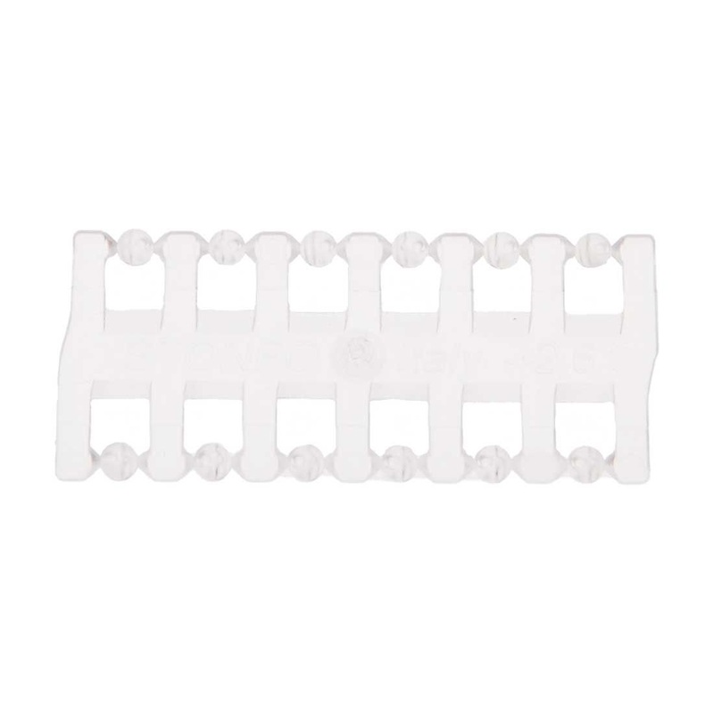 Transparent Stonfo Cross Beads