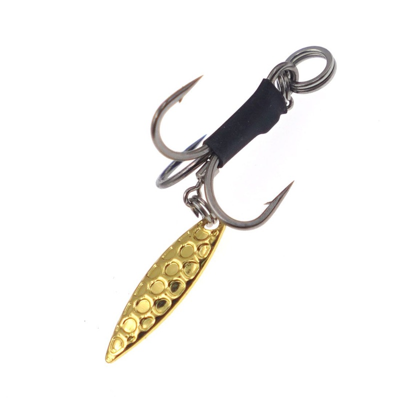 DUO Replacement Treble Hooks with Blade