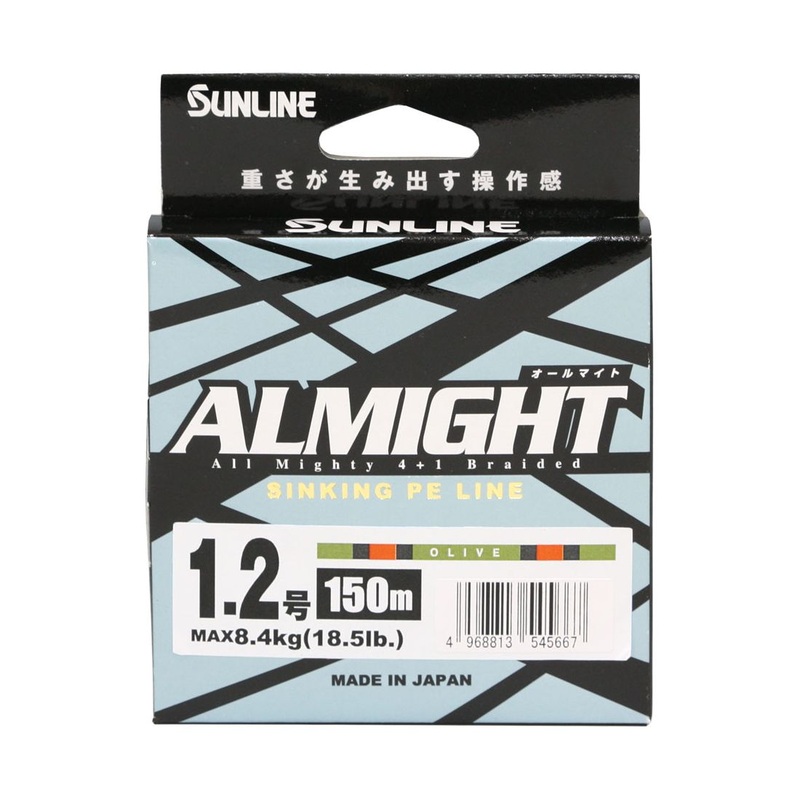 Sunline Almight Olive Sinking PE Line