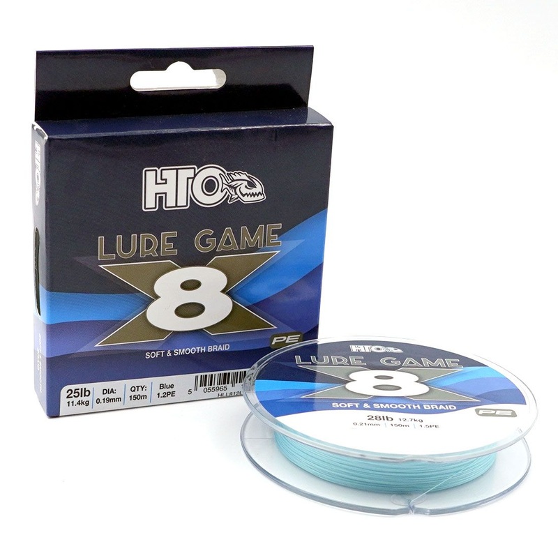 HTO Lure Game X8 Soft Smooth Braided Line