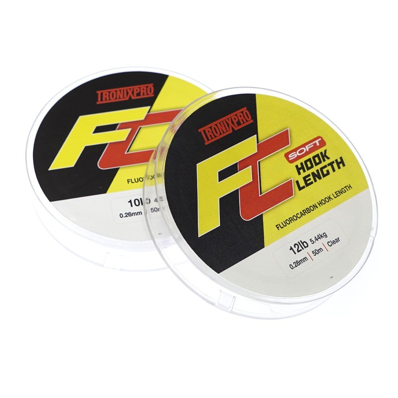 Tronixpro Fluorocarbon Hook Length - Soft