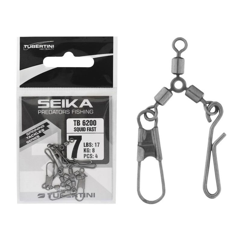 Tubertini 6200 Squid Fast Snap Swivel