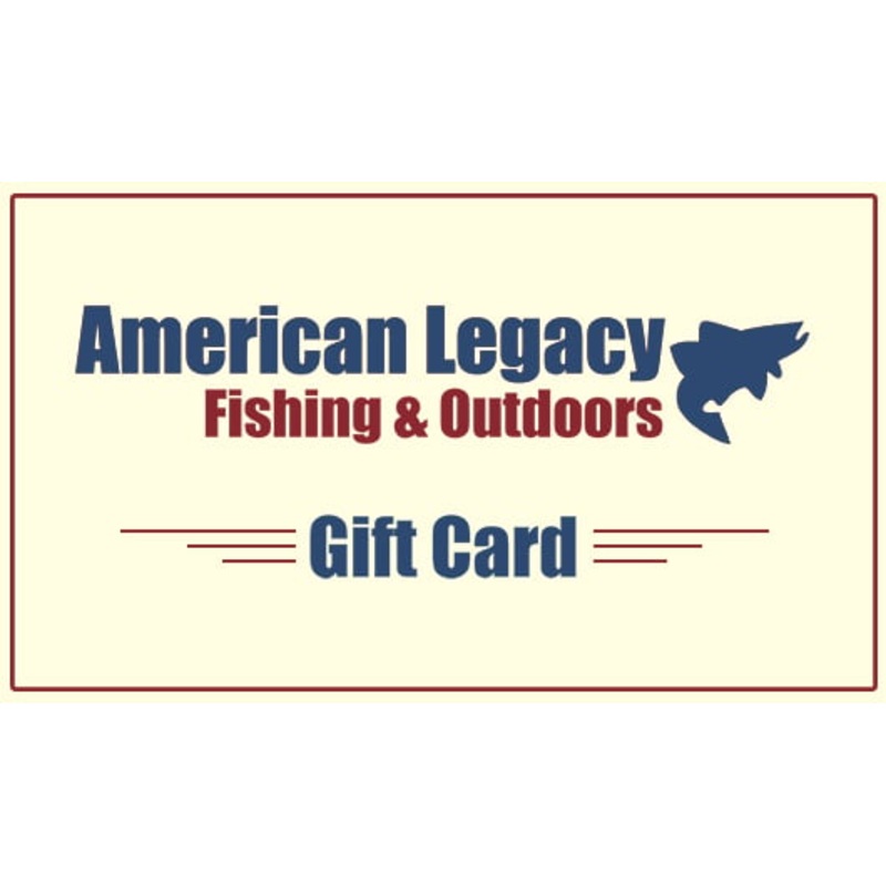 American Legacy Fishing Gift Cards